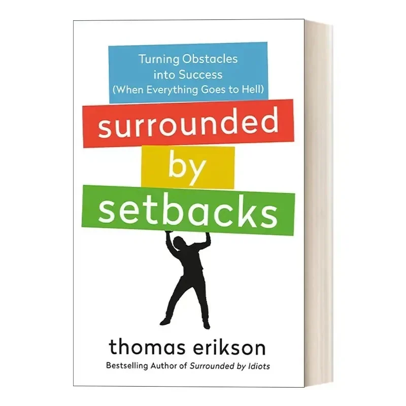 Bestseller Novel libro en inglés envuelto por los contratiempos de Thomas eridson, transformando obstáculos en éxito