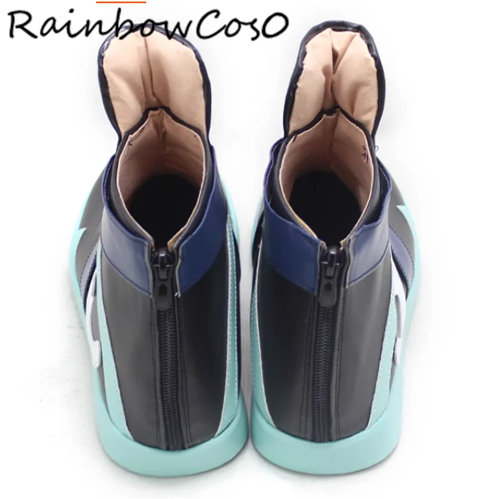 Jett Han Sunwoo Cosplay Sapatos Botas Jogo Anime Festa Halloween RainbowCos0 W5345