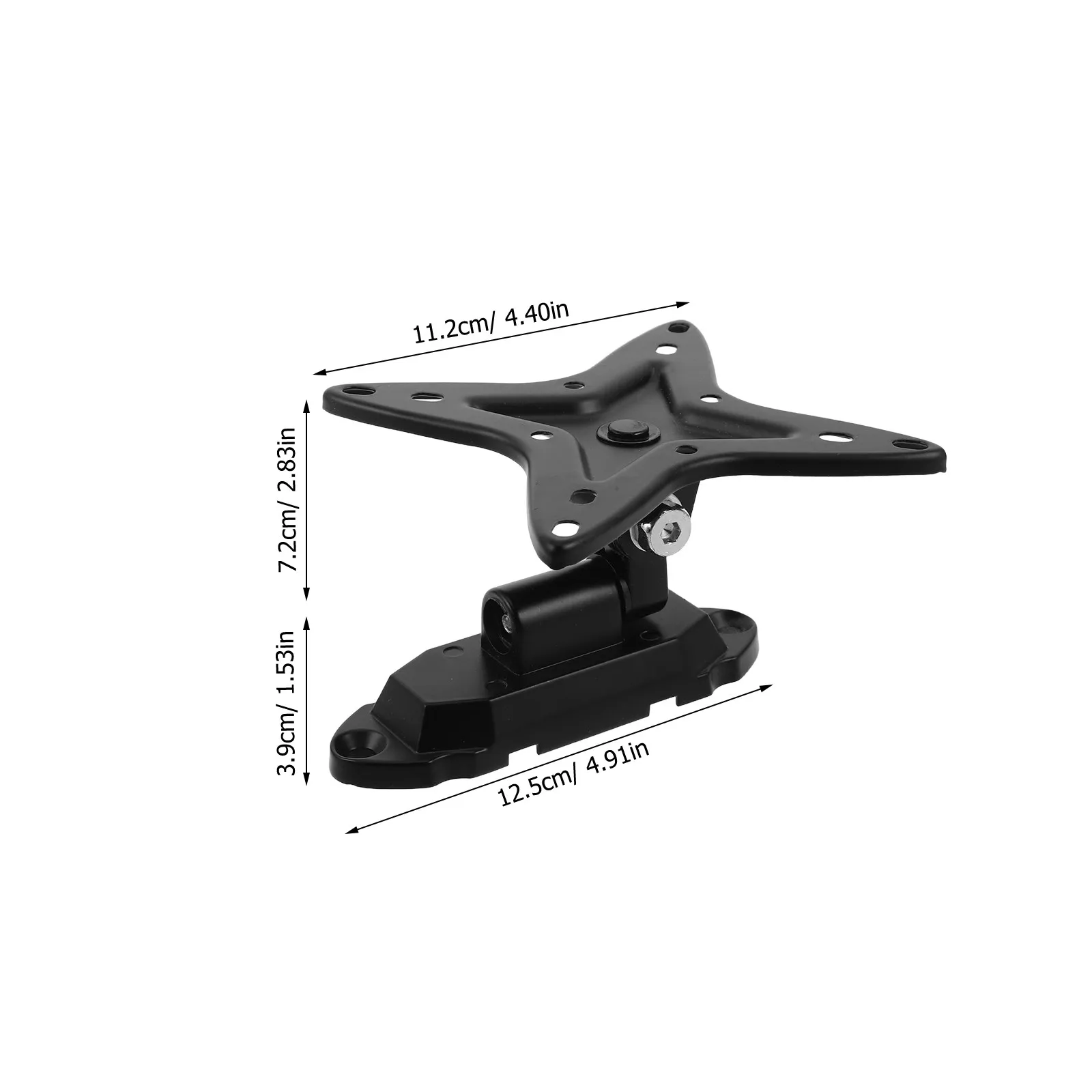 1Set Adjustable Display Wall Mount Rotatable Monitor Bracket for 10-27 Inch LCD Screen Swivel Tilt Wall Mounted Pc Monitor