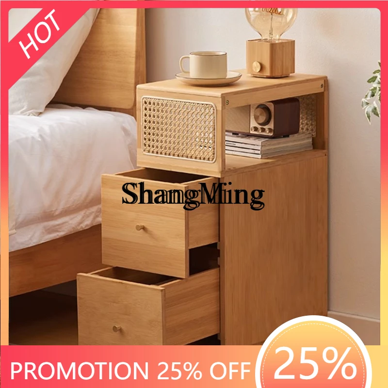 

ZYY Simple Modern Small Household New Extremely Narrow Storage Rack Bedroom Mini Cabinet