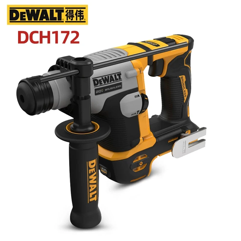 Dewalt Electric Hammer DCH172 20V MAX ATOMIC Brushless Lithium 5/8 Inch Cordless SDS PLUS Rotary Hammer Drill Punching Machine