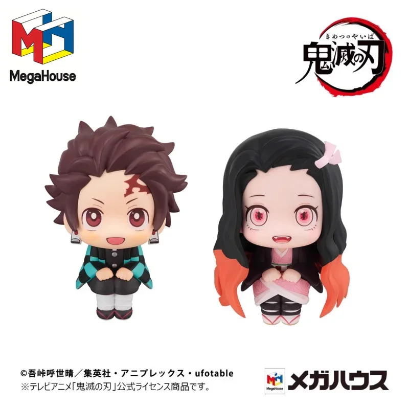 

MegaHouse Original Look Up Demon Slayer Kamado Tanjirou Kamado Nezuko Anime Action Figures Toys Kids Gift Collectible Model