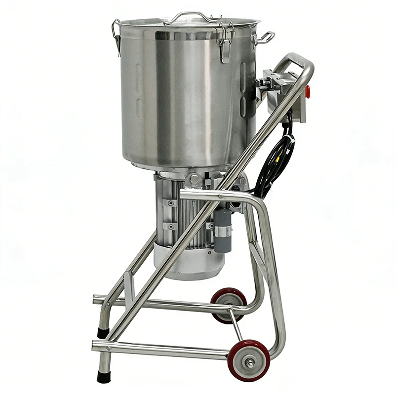 HELAXEN Commercial Industrial Fruit Vegetable Crusher Grinder Stainless Steel Large Capacity Meat Chili Mixer Efficient Food