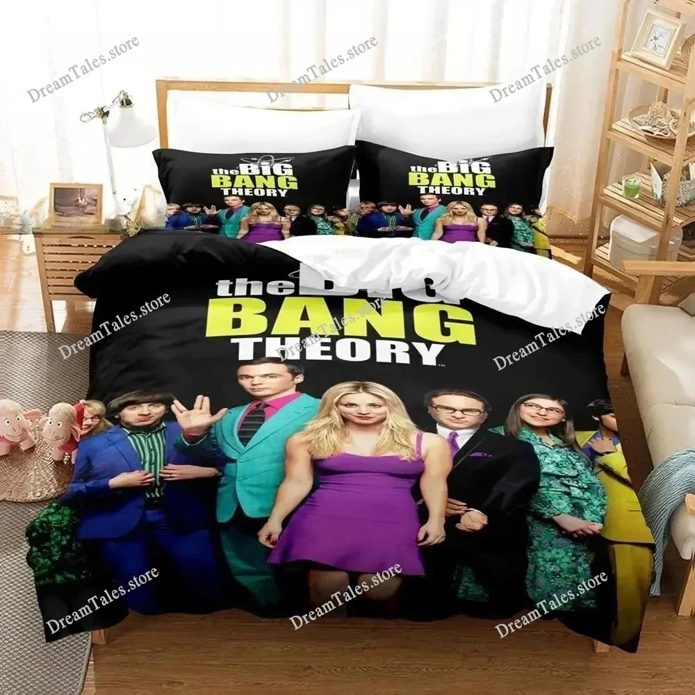 

The Big Bang Theory Bedding Set Single Twin Full Queen King Size Bed Set Aldult Boys Bedroom Duvet Cover Sets 3D Print Anime