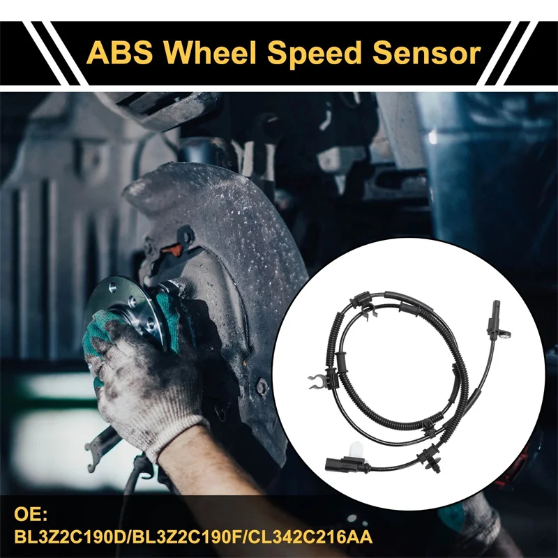 

1Pcs Rear Left ABS Wheel Speed Sensor For F-150 2011-2014 BL3Z2C190D Auto Part Accessories
