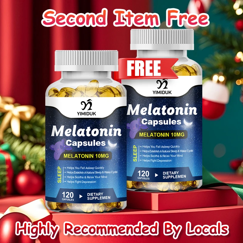 

Pure Melatonin Supplement, with Vitamin B6, for Calm Mind & Better Sleep Quality, Soothes Anxiety & Promotes Natural Drowsiness
