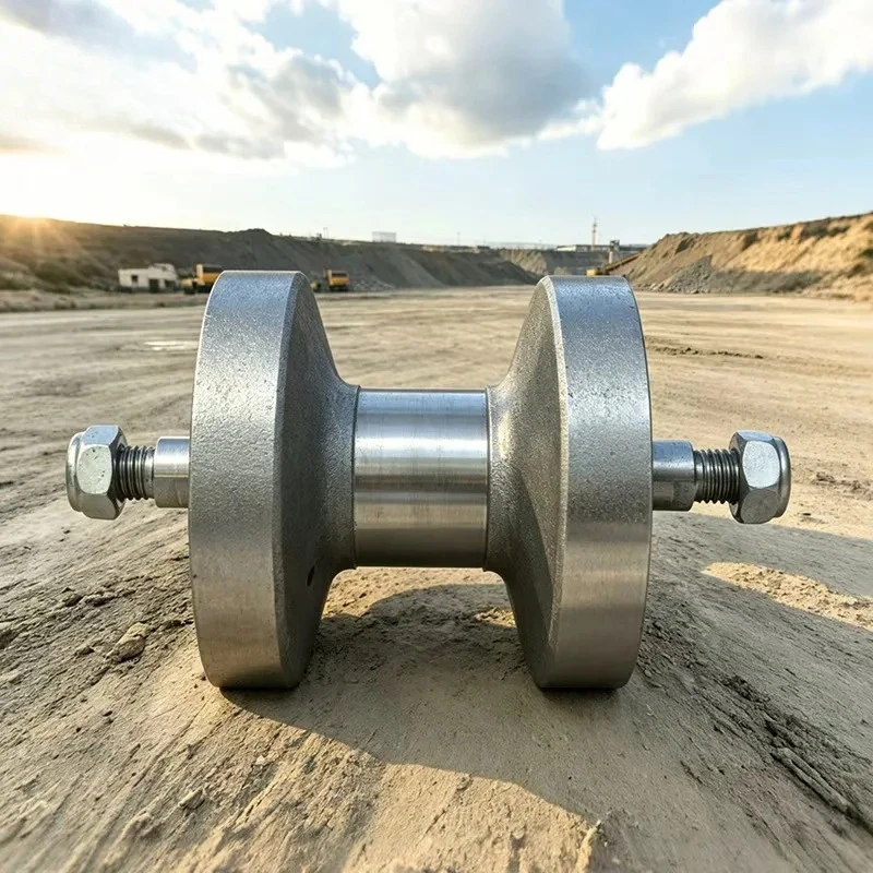 2026 140mm Integrated Wheel For Mini Excavator Heavy Load Anti-Derailment Industrial Machinery Universal Spare Accessories