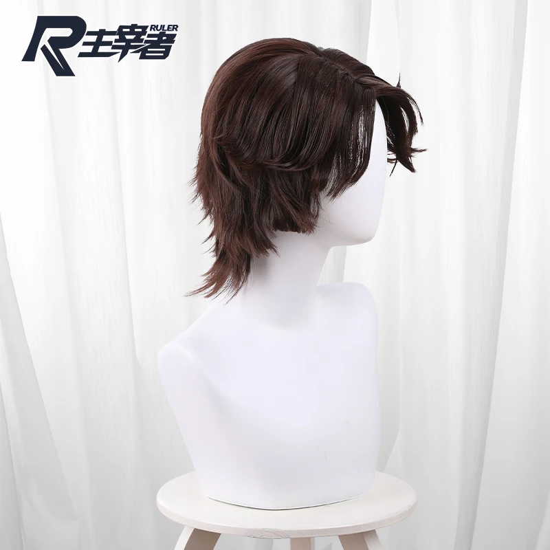 Game Identity V Cosplay New Survivor Puppeteer Matthias Czernin Wig Halloween Play Party Stage High Quality Short Curly Hair