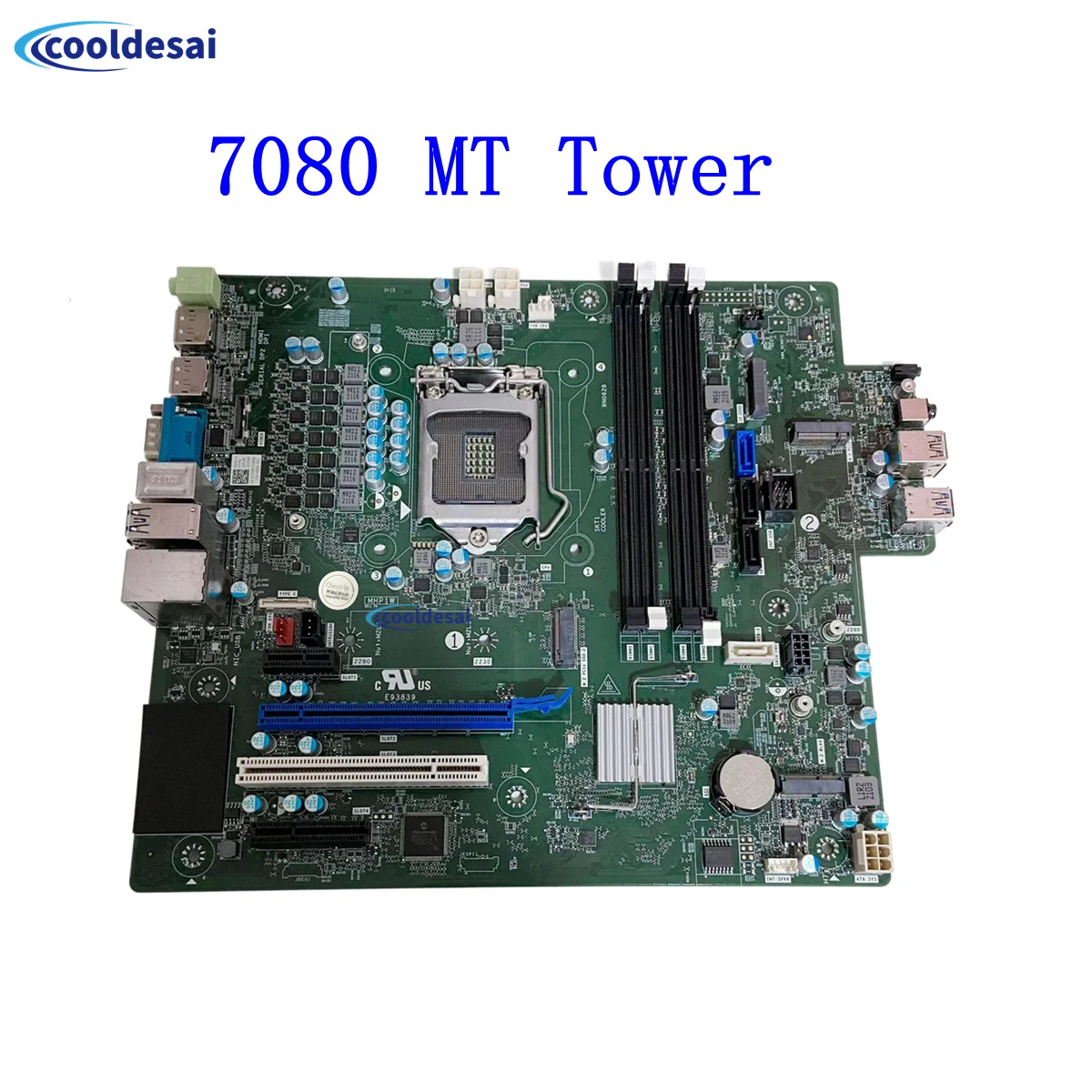 Original 100% Test for Dell Optiplex 7080 MT Tower Desktop Motherboard CN-0J37VM 0RN0628 0C52RJ DDR4 LGA1200 Support 10th CPU