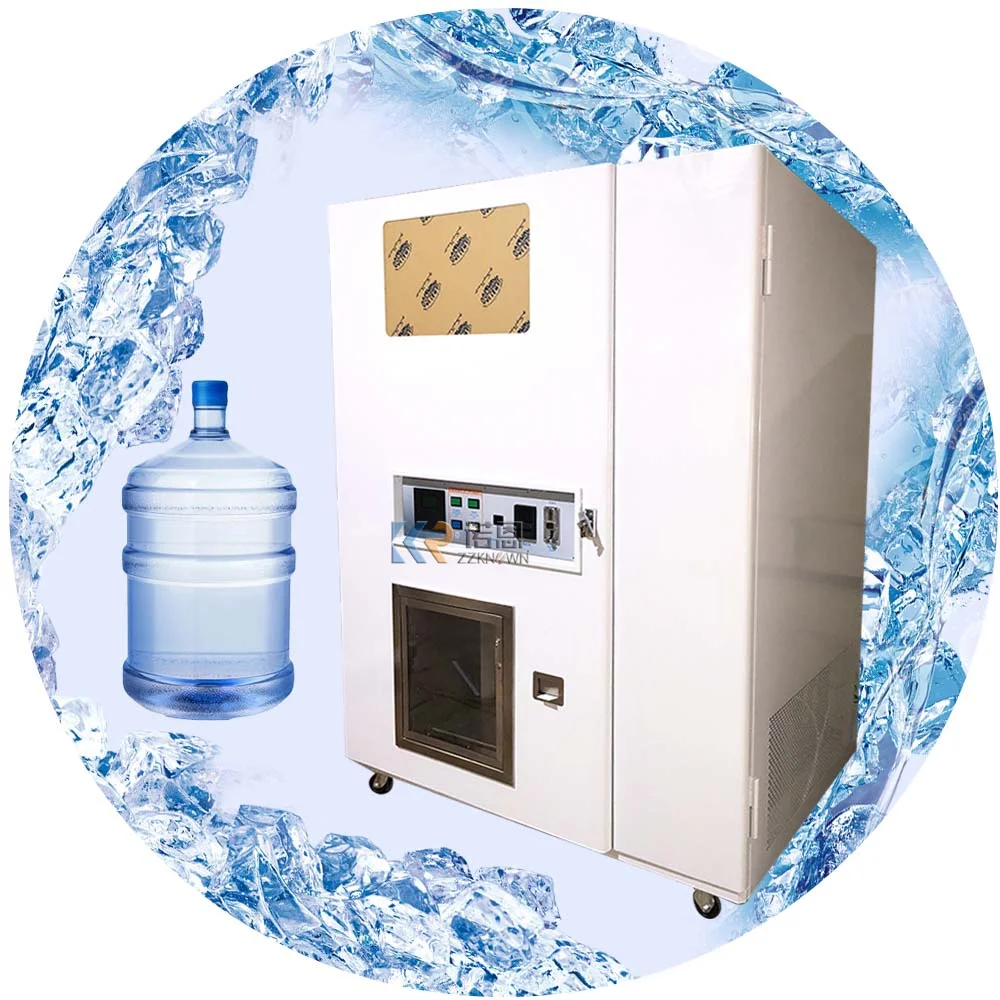 Customized Hot Sale Selling Ice Cube Machine 160 320 450 kg/day Capacity Outdoor Indoor IC Coins Banknotes Credit Cards Support