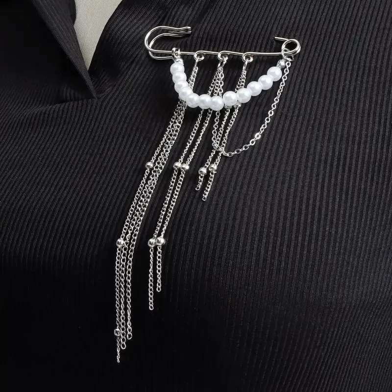Einstellbare Persönlichkeit Tasche Anhänger Abnehmbare Quaste Hosen Dekorative Brosche Knopf Spanner Feste Kleidung Pin Taille Schnalle