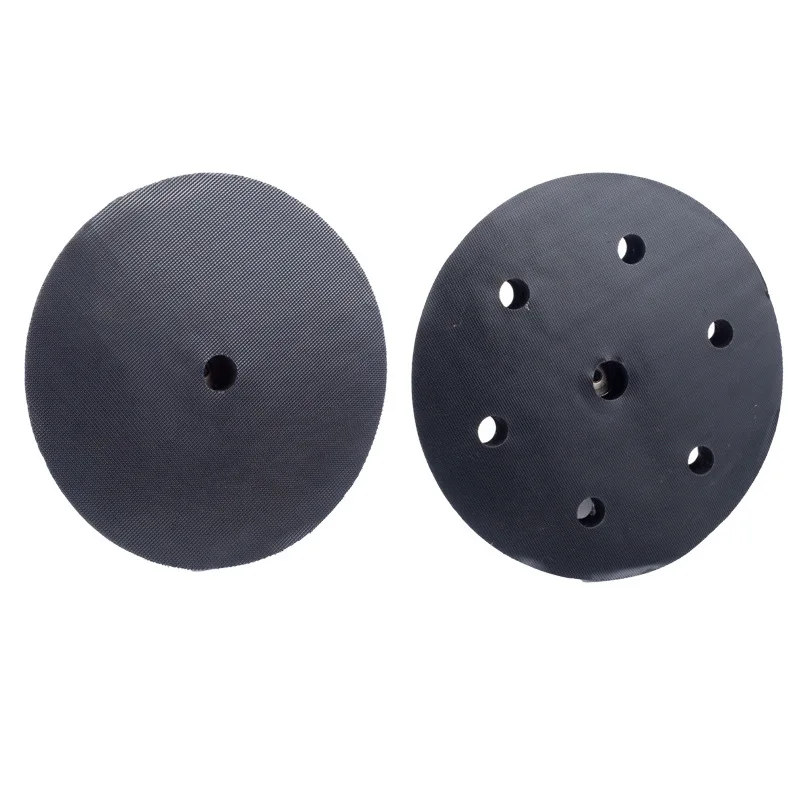 9inch Sanders Backing Pad 6 Hole Self Adhesive Sponge Disc Polishing Plate For Drywall Wall Putty Smoothing Finish