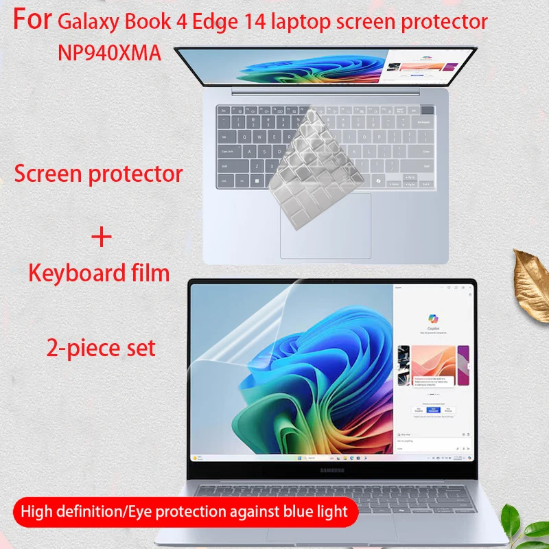 For Samsung GalaxyBook 4 Edge 14inch computer screen protector NP940XMA laptop keyboard film privacy protection film Accessories