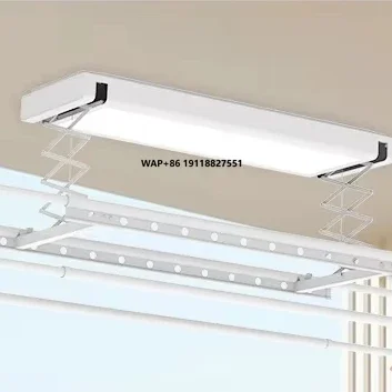 Balcony Intelligent Clothes Drying Rack Ceiling-Mounted Multifunctional Remote Control Clothes Rack