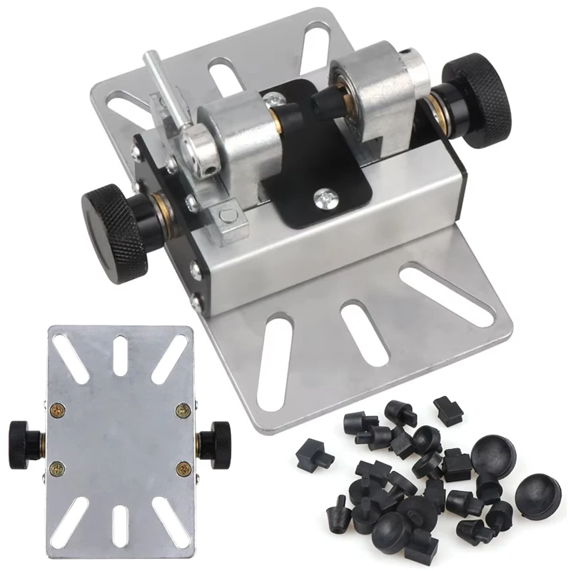 Multifunctional Jade Drilling Seat Beeswax Ball Beads Hole Pearl Bench Drill Base Ball Holder Punching Support 6-35MM