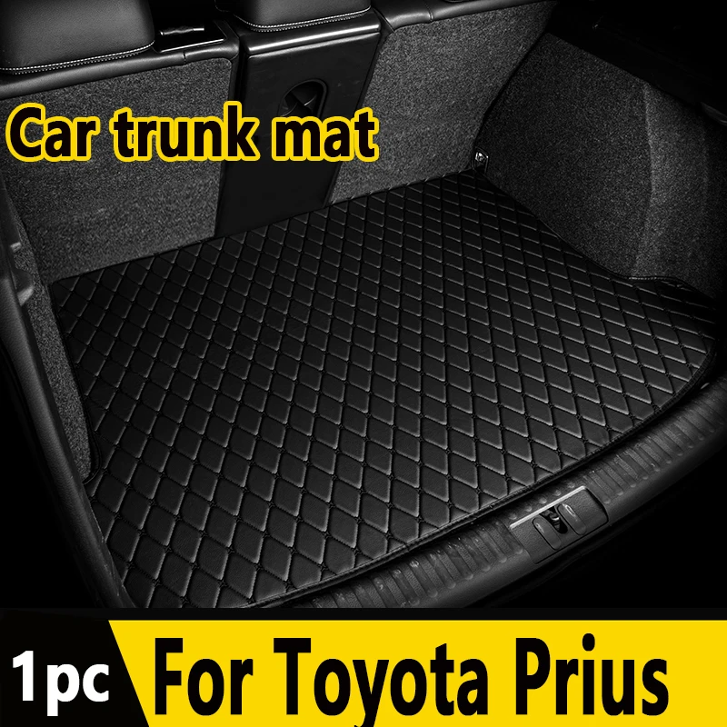 Car Trunk Mat For Toyota Prius XW50 2019~2022 Auto Trunk Storage Pads Cargo Tray Trunk Waterproof Protective Pad Car Accessories