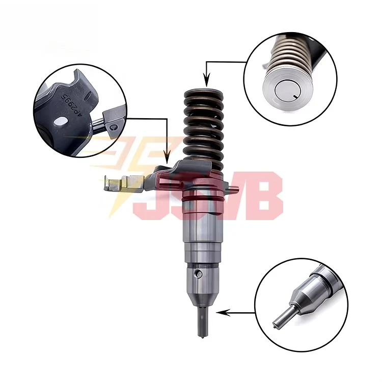 3114 3116 Engine Fuel Injector Repair Kit 1278222 Factory 8mm Plunger Size Mechanical 127-8222 Fuel Injector for Caterpillar - view 5