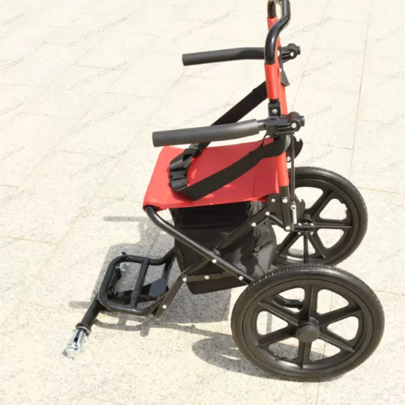 Electric Wheelchair Rear Trailer  Double Travel Trolley Electric Wheelchair  Rear Trolley