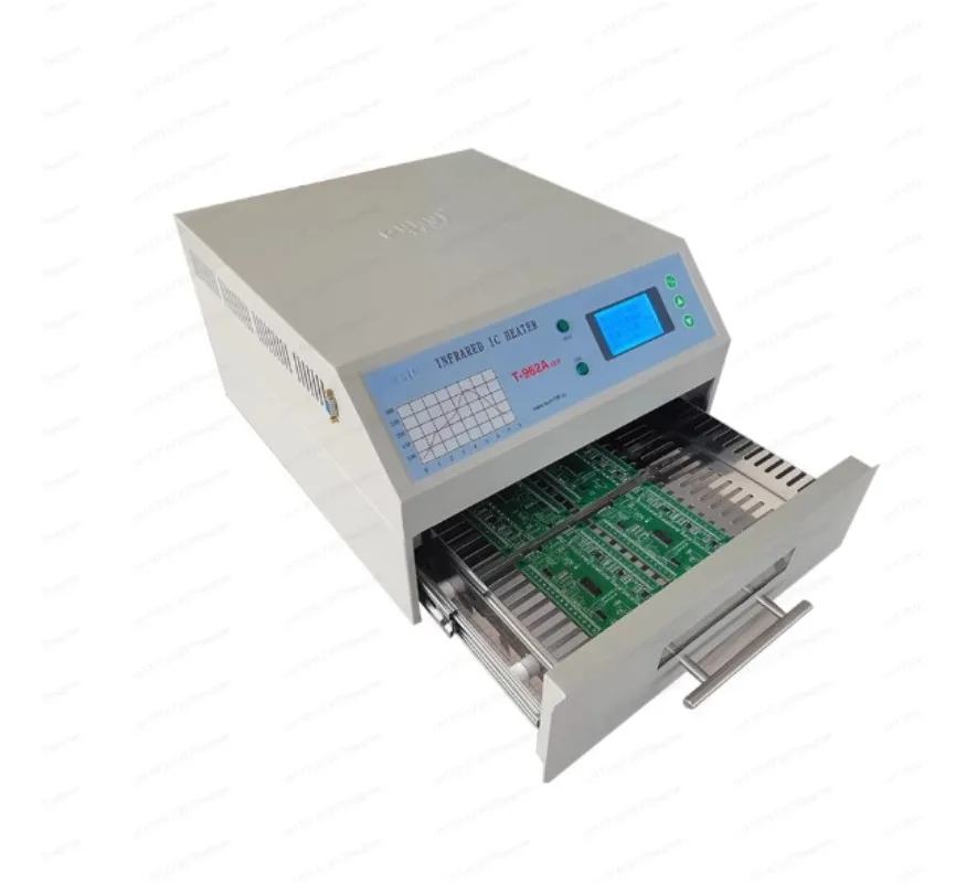 T-962A Small Infrared Reflow Welder 962C Circuit Board Multilayer Board SMT Patch