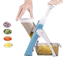 Vegetable Chopper High Quality Labor Saving Potato  French Fries Graters Multifunctional Slicer Vegetable Cutter Kitchen Gadget