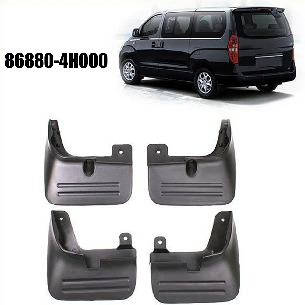 Mud Guard Splash Flaps 1set For Hyundai I800 IMax H1 / Grand Starex 2007+ High Quality 4pcs Mud Guard Splash Flaps