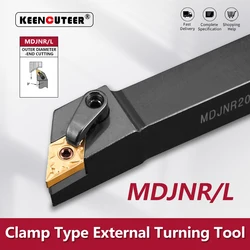 MDJNR1616 MDJNR2020 MDJNR2525 MDJNR3232 External Turning Tool MDJNR MDJNL Lathe Bar Turning Holder CNC Cutting Tool Cutter Bar