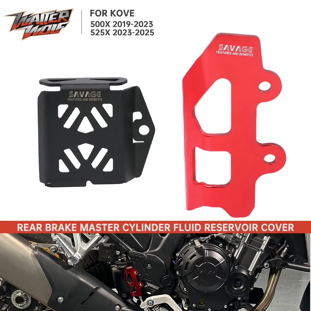 

2025 KY525X Rear Fluid Reservoir Cap Cover For Kove 500X 525X KY500X Colove 500 525 X 2019-2024 Brake Master Cylinder Pump Guard