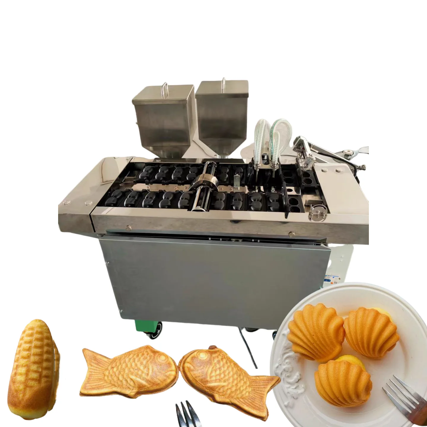 Automatic Custom Taiyaki Manjoo Delimanjoo Fish Cake Making Machine