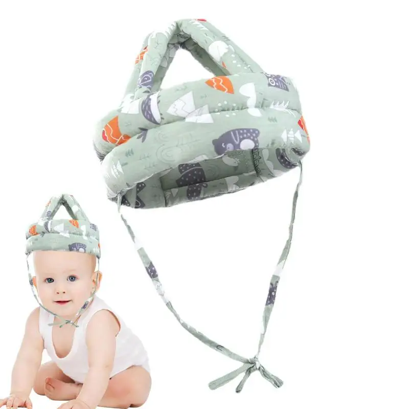 Baby Head Protector Learn To Walk Baby Head Cushion Easily Clean Helmet Baby Activity Supplies For Pre-Schools Home Nursery