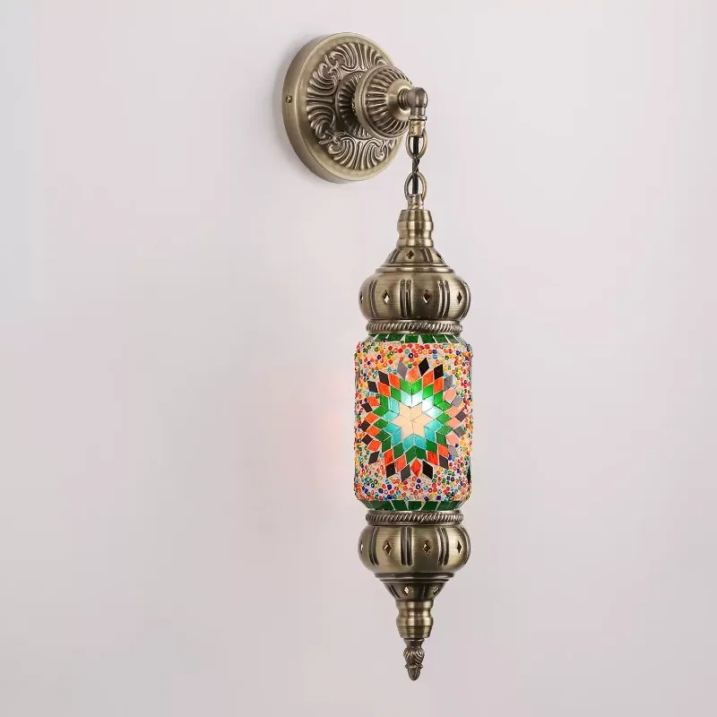 Everbright Store Vintage Exotic Ethnic Style Restaurant Hotel Homestay Folk Song Tavern Decorative Wall Lamp