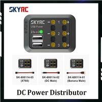 SKYRC DC Power Distributor SK-600114 Multi-port distributor XT60 plug/DC male plug/Banana connector