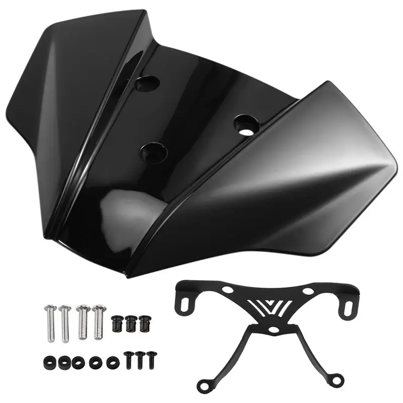 

Motorcycle Windscreen Deflector Windshield Fairing For DUKE 390 125 2017-2023 Front Wind Deflector