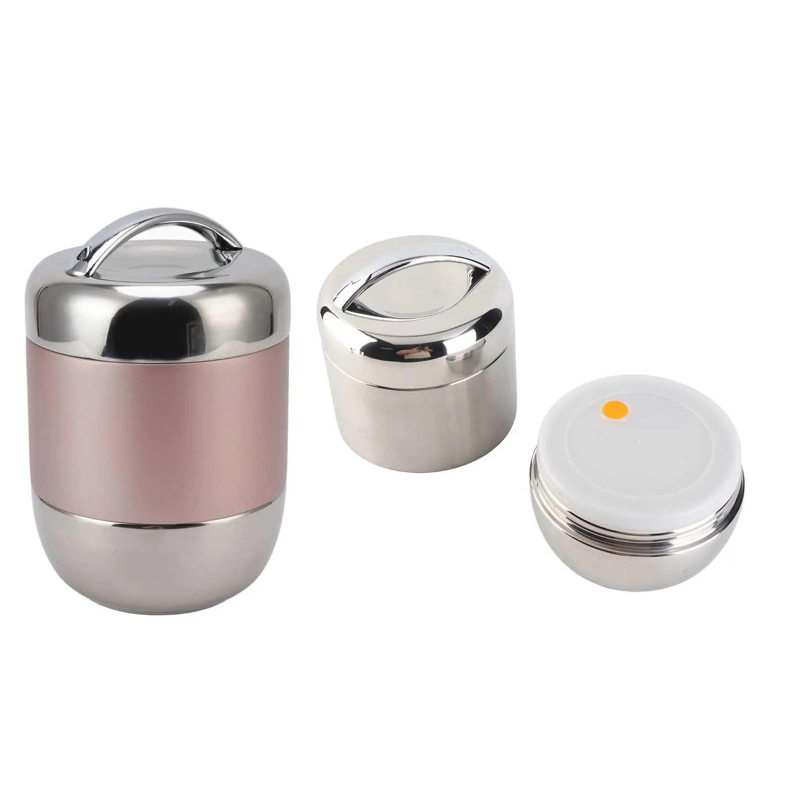 

Hot Food Container High Temperature Resistance Portable Insulated Lunch Containers Spill Proof Multi Layer for Work for