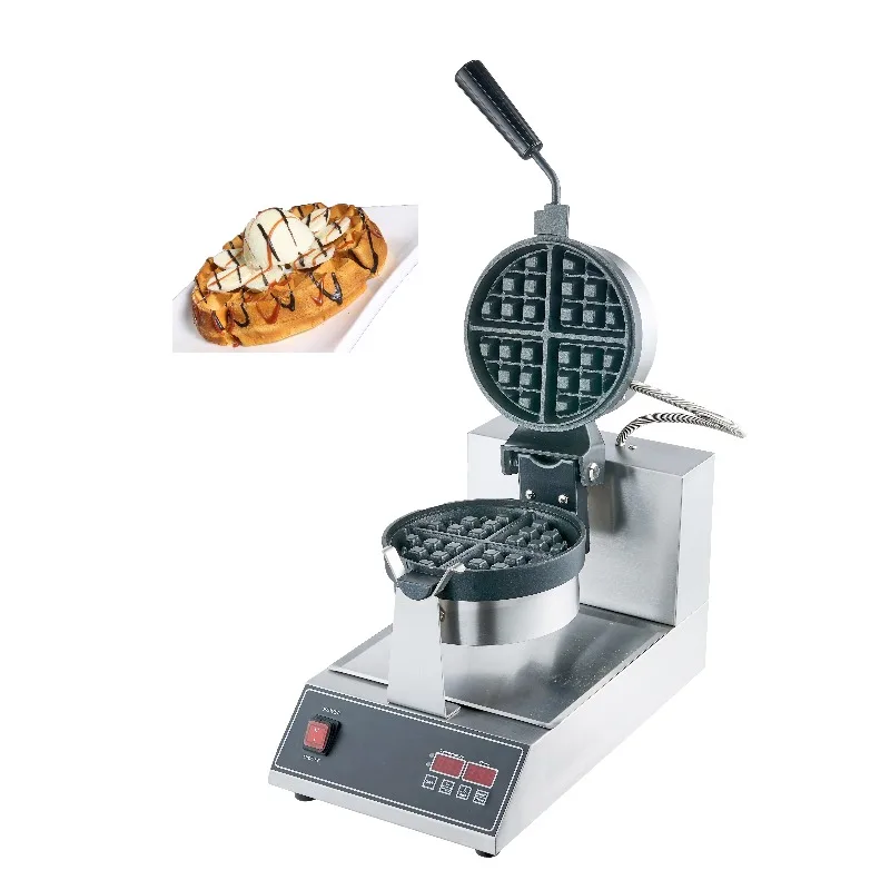 

Commercial Round Waffle Machine Mini Rotary WMachine