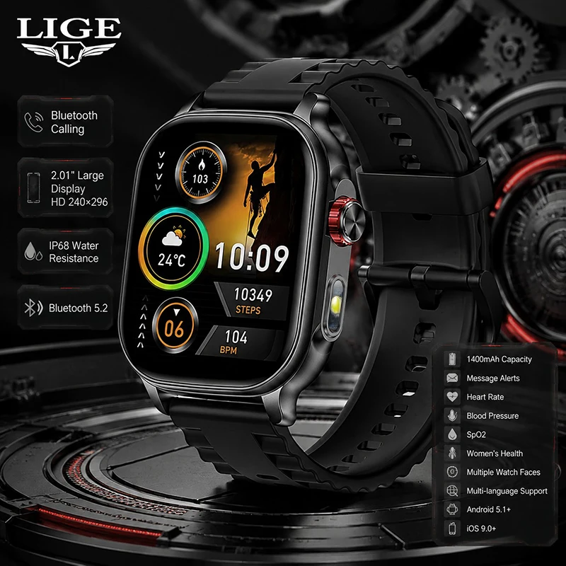LIGE Sports Smart Watch 2.01