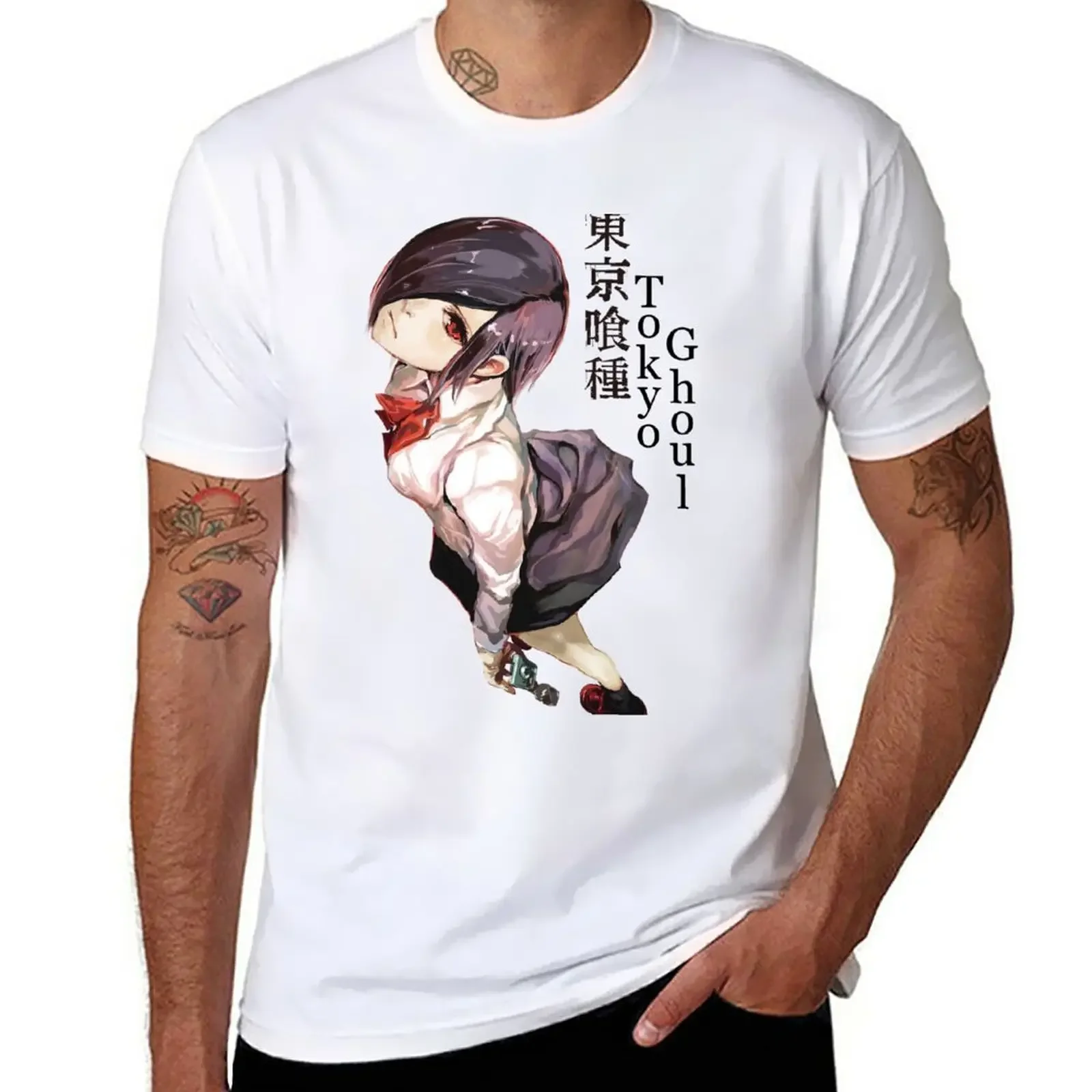 New Tokyo Touka T-Shirt summer tops oversized t shirts big and tall t shirts for men