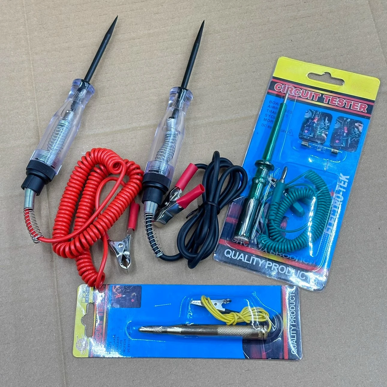 

Automobile test light electric pen 12v24v line inspection multi-function electrician special maintenance digital display LED