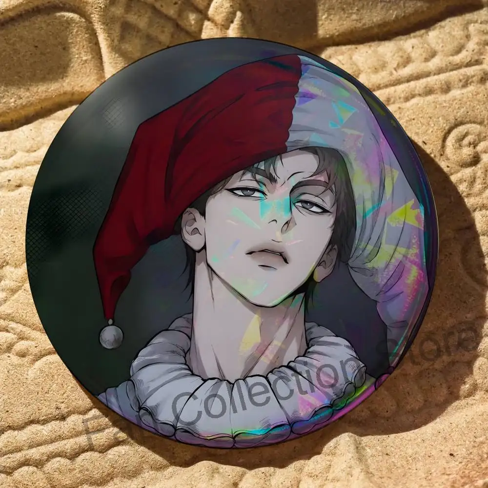 C-Codename A-Anastasia Enamel Pins Funny Cartoon Characters Badge Fashion Jewelry Accessories Round Snap-in Brooch on Backpack