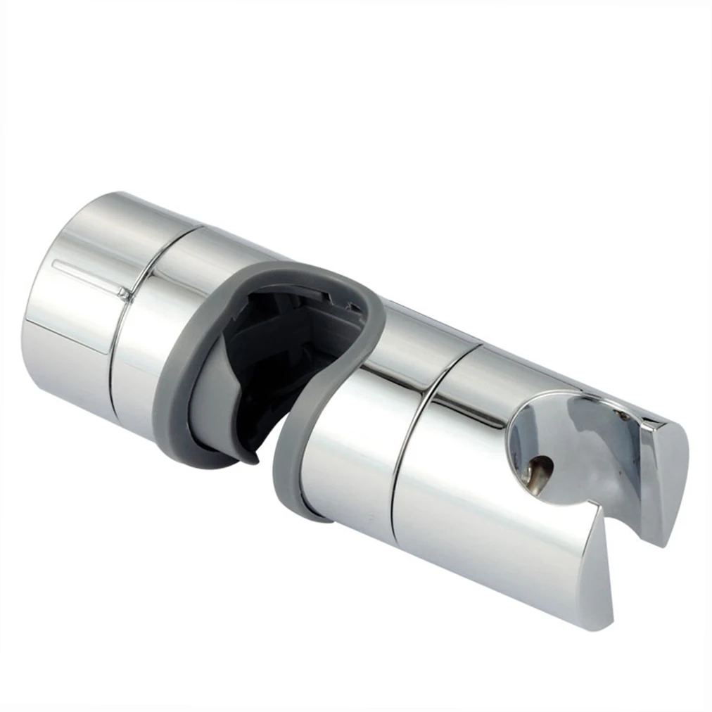 Shower Head Holder 18-25MM Diameter Adjustable Hand Shower Bracket for Slide Bar Polished Chrome Replacement Handheld