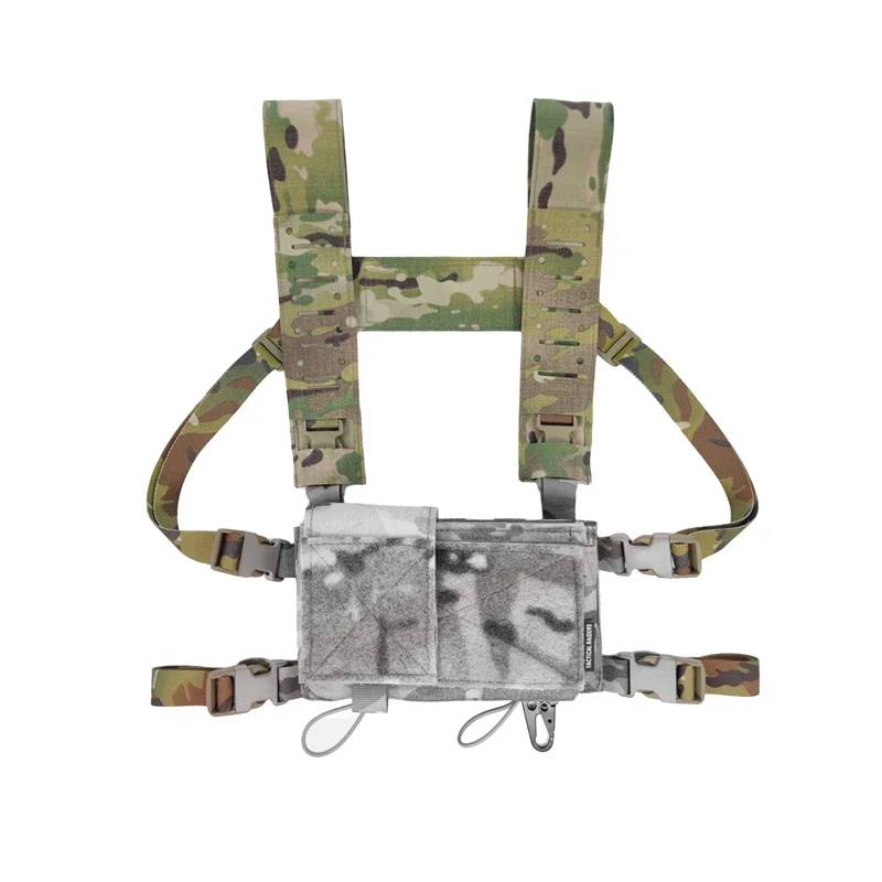 Tactical Chest Strap SS MK4 Laser Cut H-Strap MK4 MK5 34A Chest Hang Shoulder Strap Multicam Airsoft Chest Rig Gear