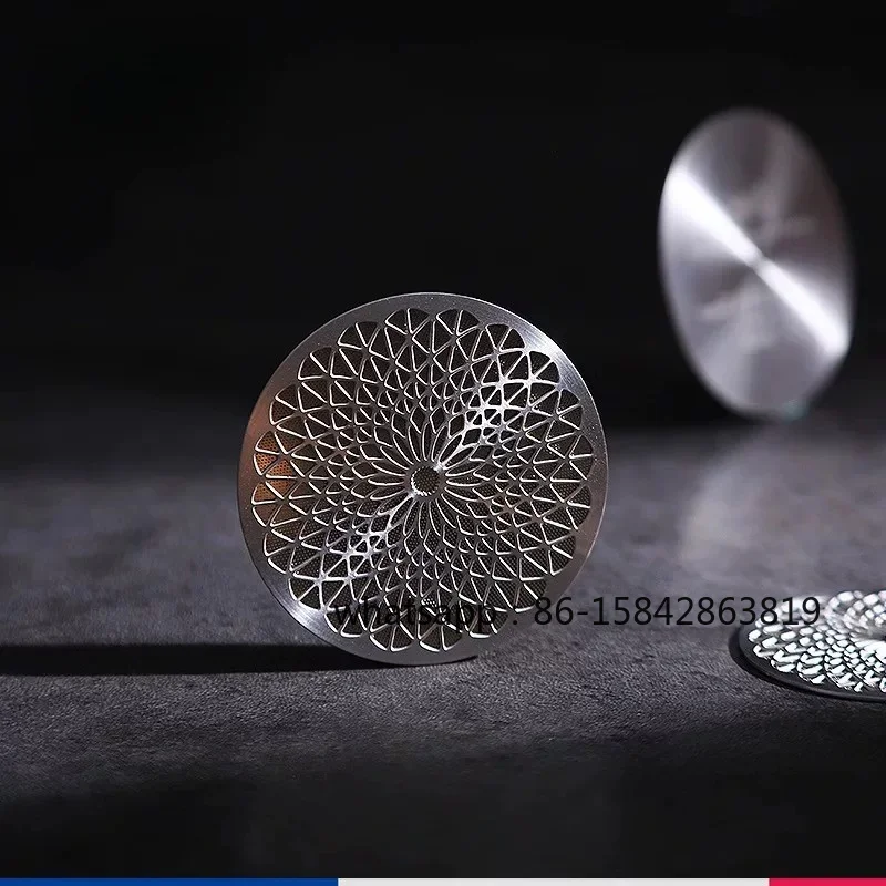 Stainless Steel Sintered Filter Kaleidoscope Water Distributor Uniform Extraction Espresso Bowl