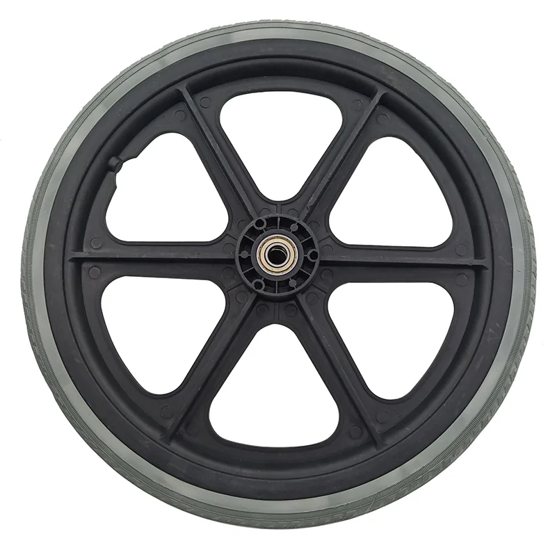 

16-дюймовое колесо 16x1.75 с цельной внедорожной шиной, подходит для велосипедов и электровелосипедов, аксессуары для колес.