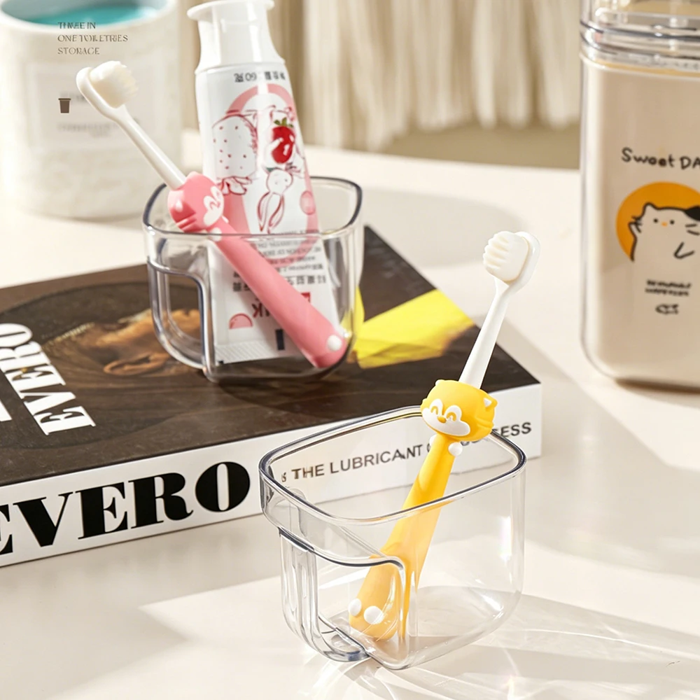 Portable 3-in-1 Bathroom Travel Cup Toothbrush And Toothpaste Case_voghion.com