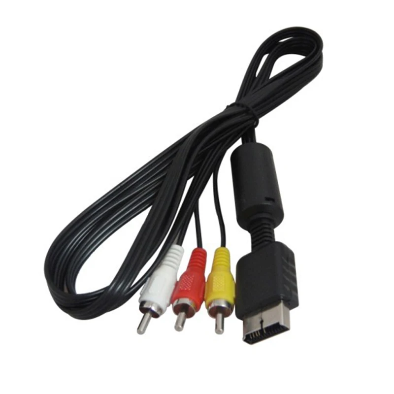 Audio Video AV Cable Game Composite 3 RCA Copper Wire PS2RGB PS2AV Multi For Sony Playstation1 2 3 PS1 PS2 PS3 Console ﻿