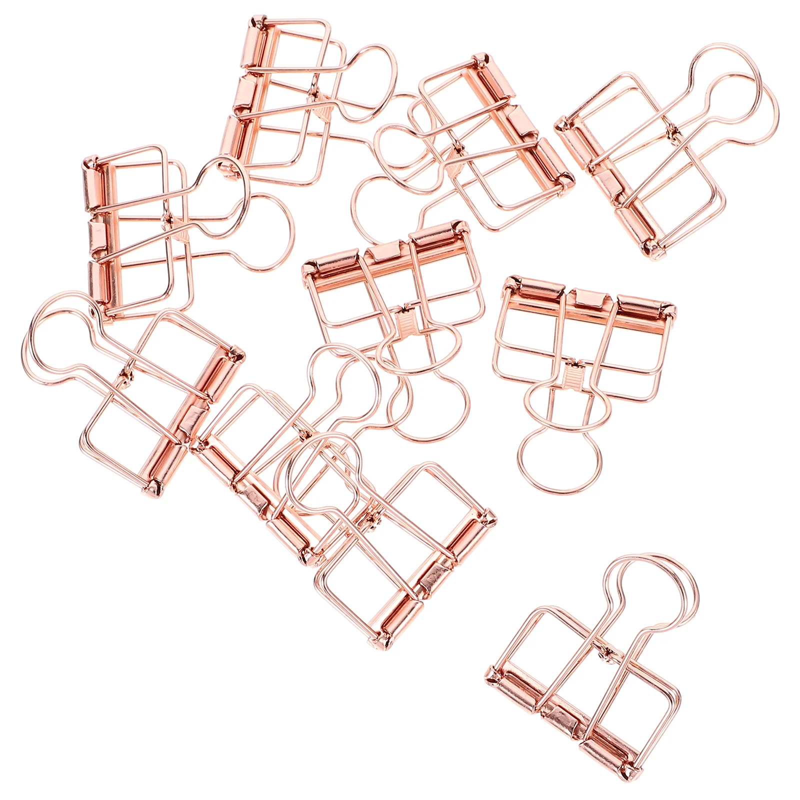 Tiny Paper Clips Bill Binder Metal Document Book Paperclips Elliot Folder Office Supplies