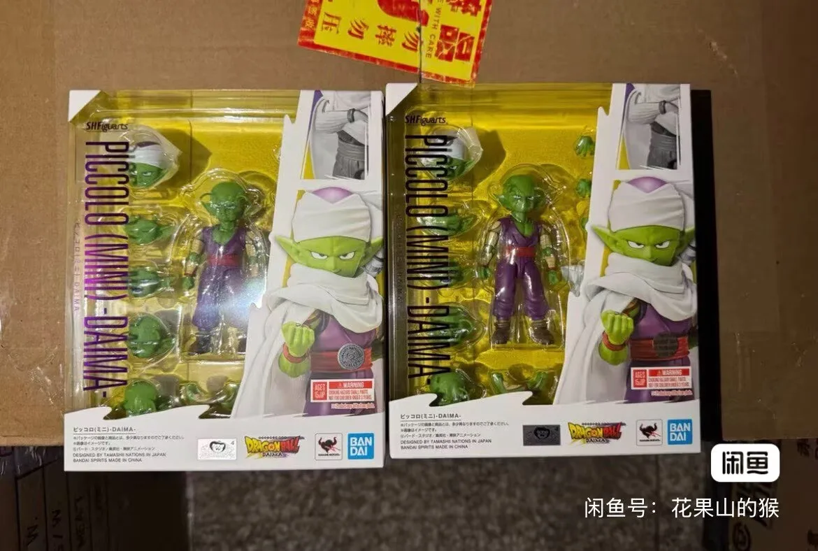 

В наличии: Оригинальная готовая фигурка Bandai SHF Dragon Ball Daima Adult Piccolo из ПВХ, аниме-фигурка, модель, игрушка, подарок