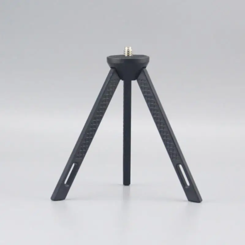 Abs Camping Tripod 1/4 Interface Camping Equipment 106 Mm Outdoor Tripod Non-slip Lantern Stand Mesh Rubber Pad Lamp Holder