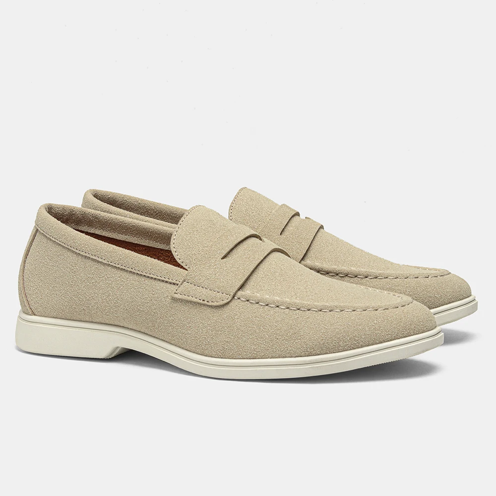 Men Moccasins Comfortable Breathable Summer Fashion Men Leather Shoes