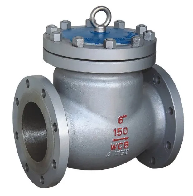 H41H-16 High Quality Manual Stainless Steel Butterfly Check PN16 DN15-DN300 Flange Connection Low Temperature Fast Delivery