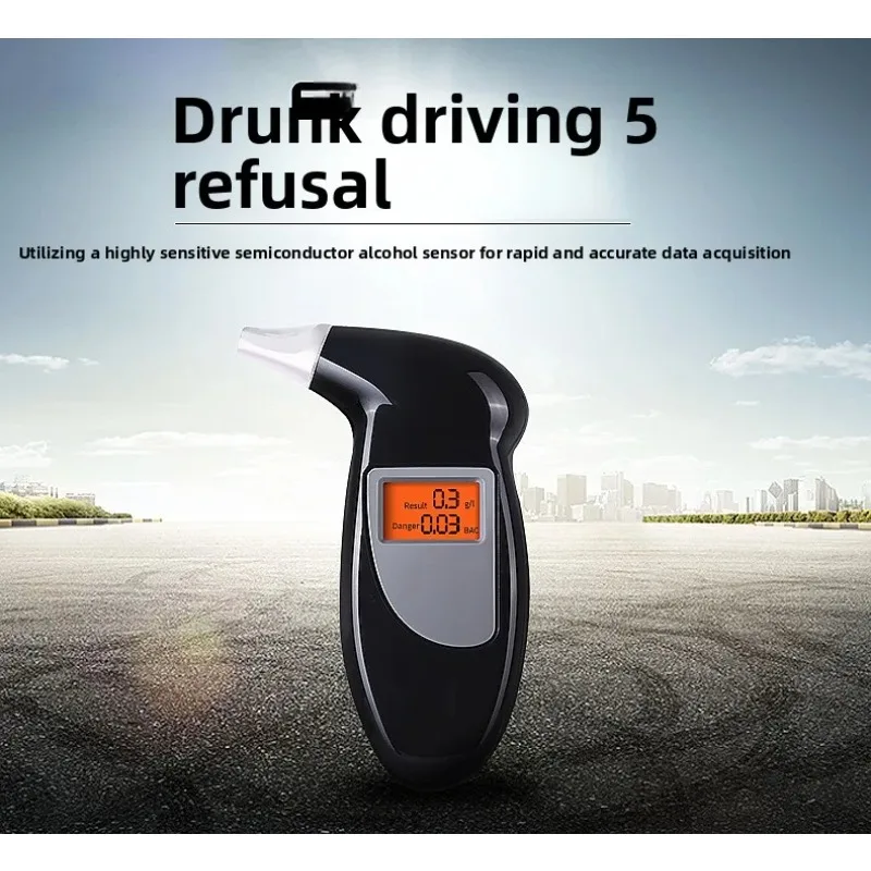 Japan - made Breath - type Alcohol Tester for Car and Home Use - High - sensitivity Sensor, Quick Detection.